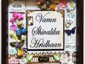 Nameplate in Square shape